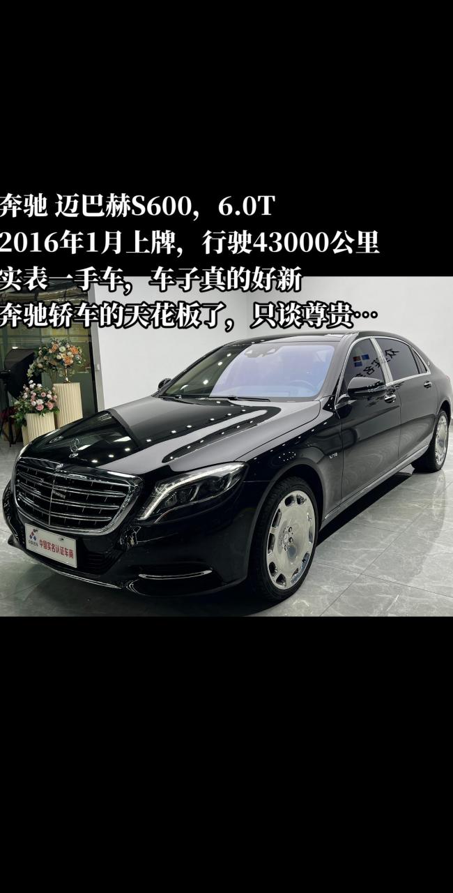 奔驰 迈巴赫s级 2015款 s 600.