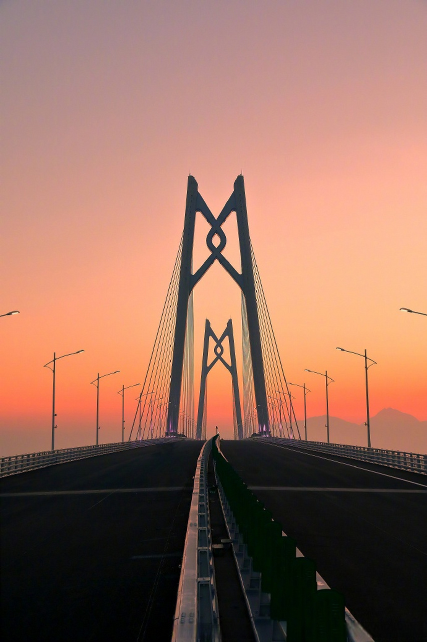 港珠澳大桥美成了手机壁纸【刷新纪录!