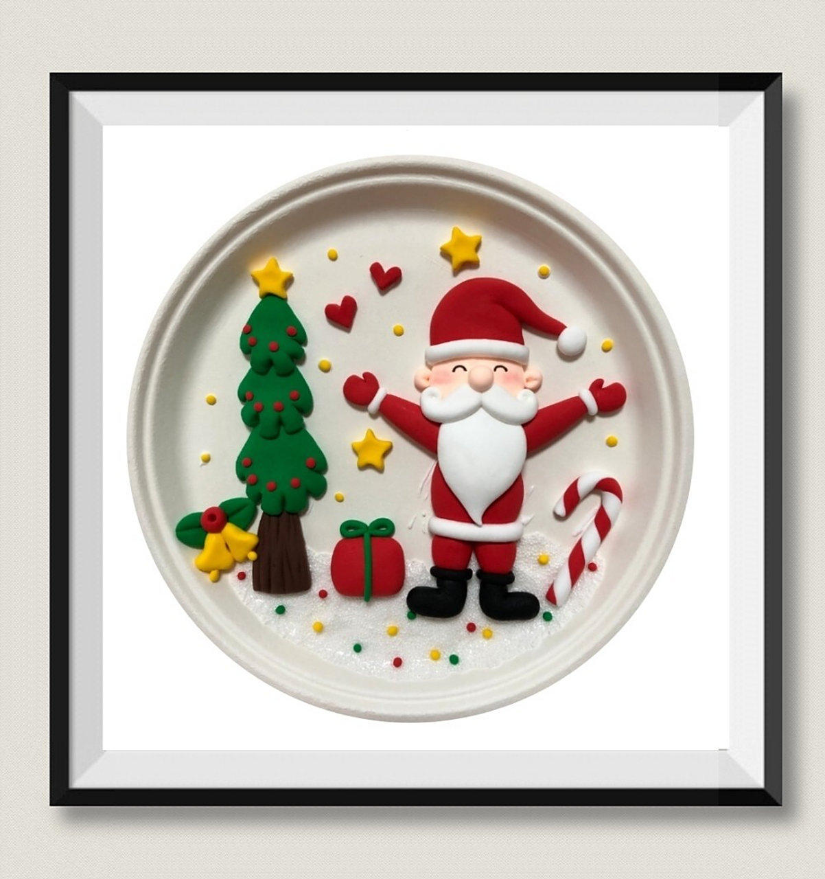 超轻粘土手工 | 盘子贴画样品,儿童创意画 每日一更,持续更新超轻粘土