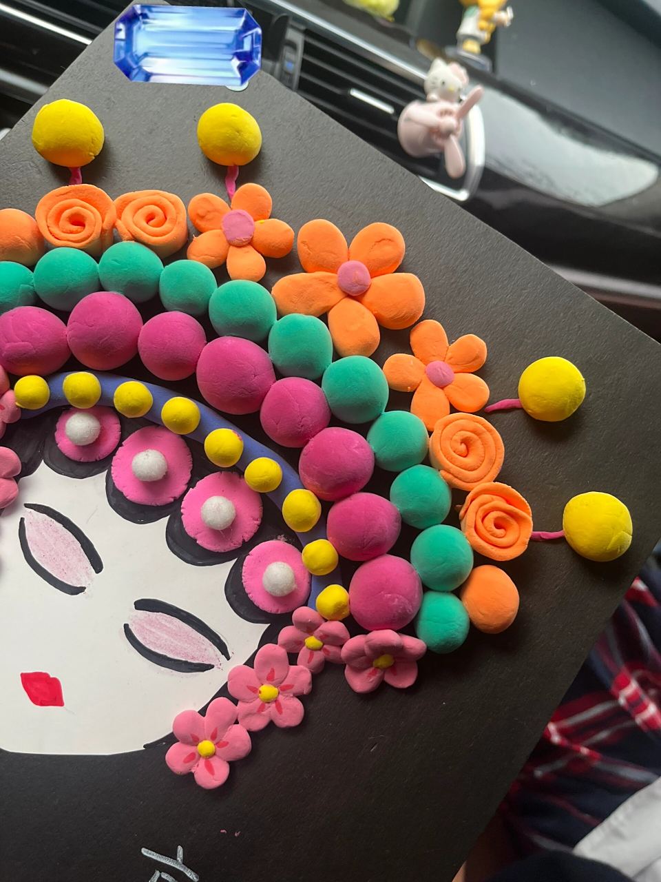 小学生 关于中国传统文化手工 京剧 老师新布置的任务,完成～ 	 kt版