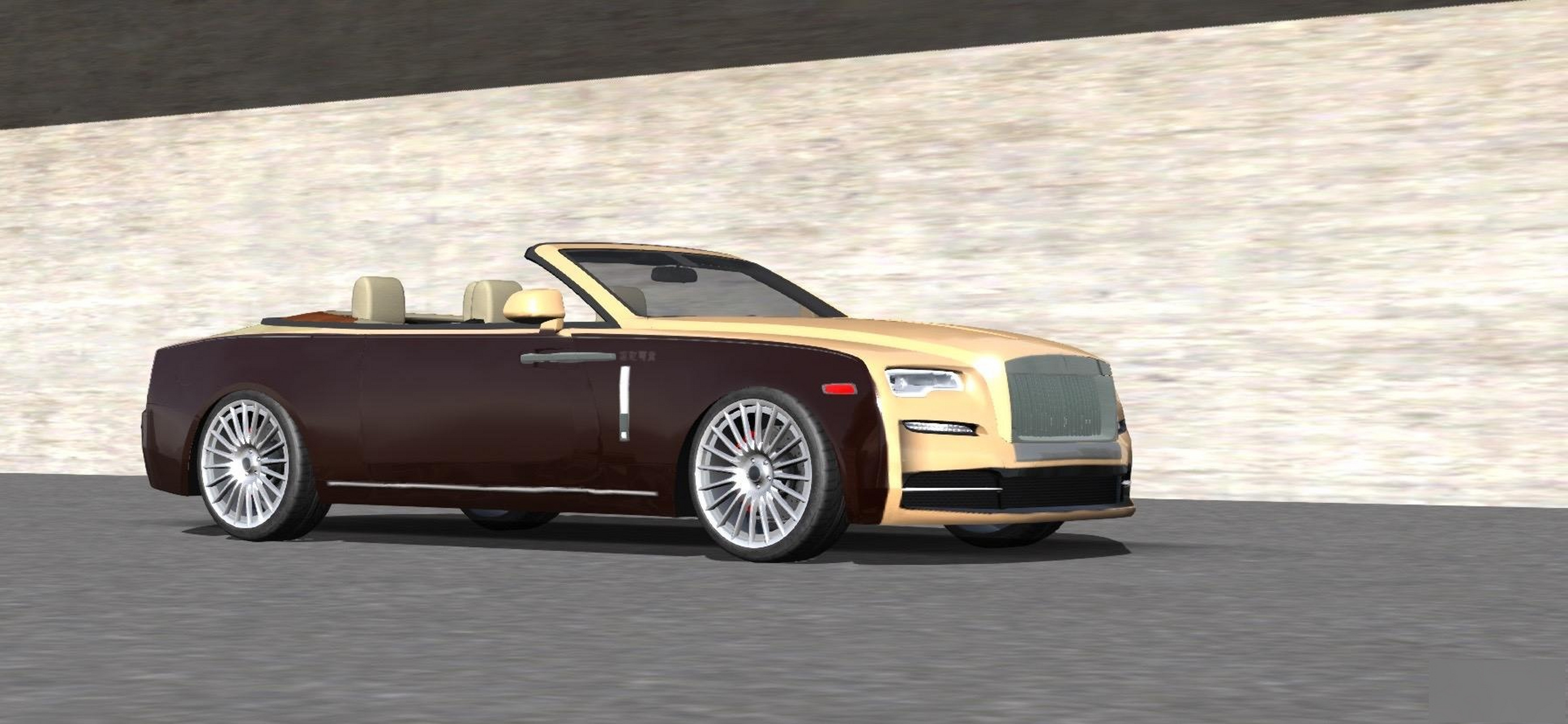 劳斯莱斯曜影 (一)原创设计 将清明上河图元素融入进一辆曜影