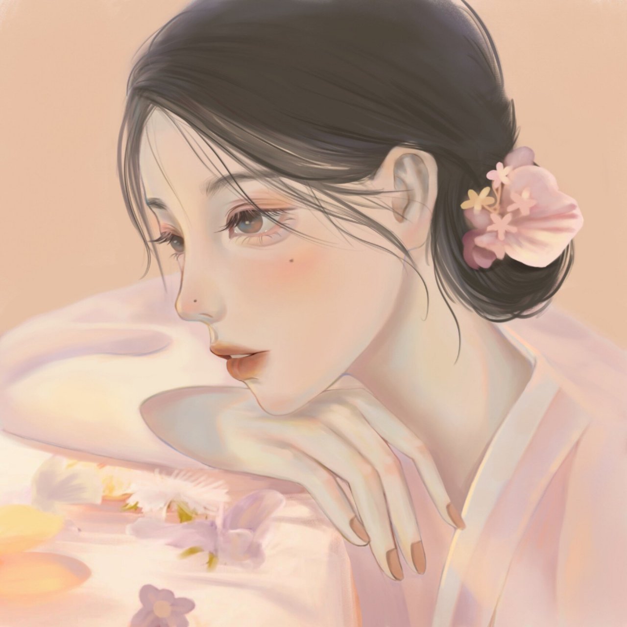 唯美恬静小头像来啦 唯美的头像给人一种淡雅与脱俗 真的是很吸引人