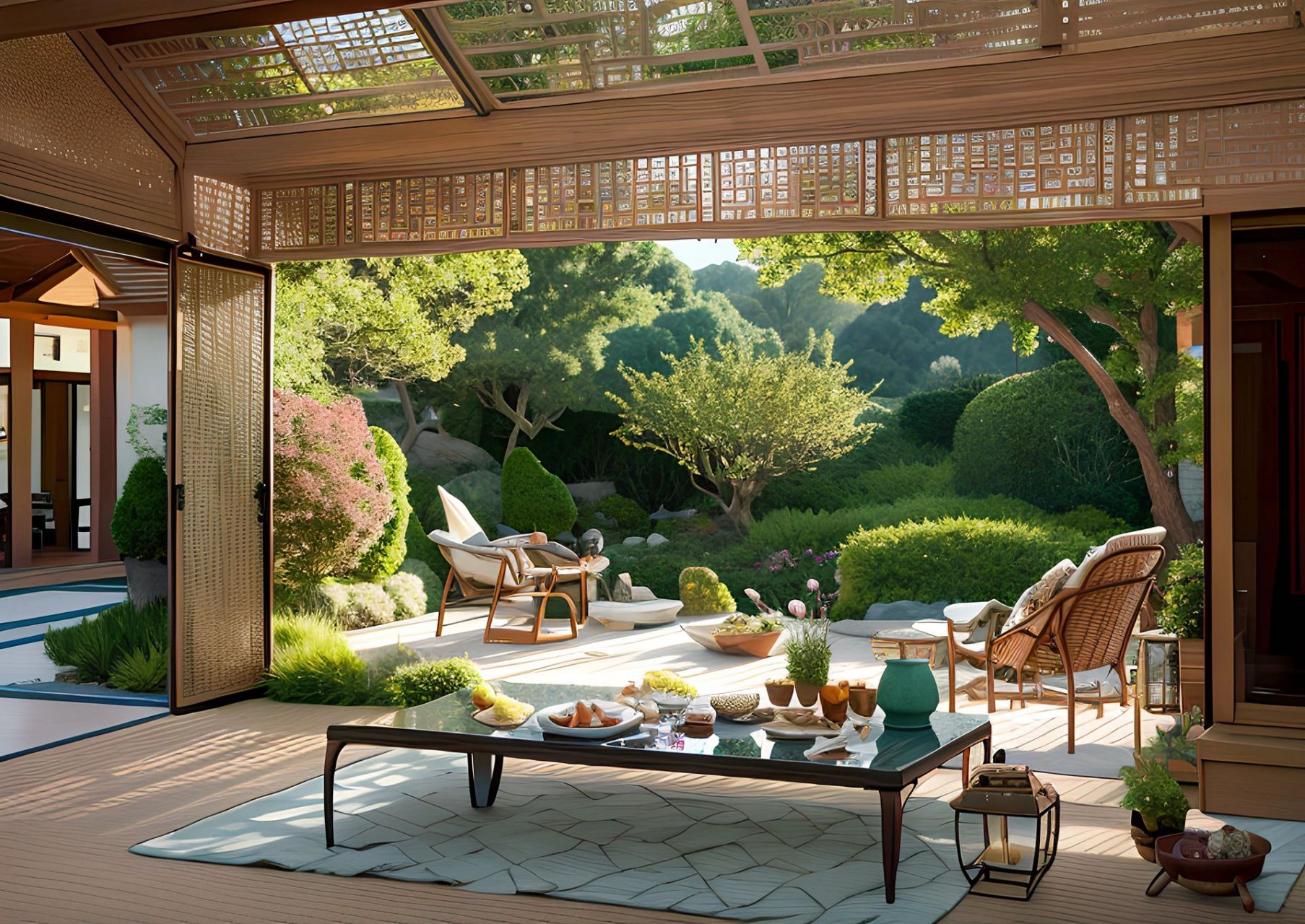 造院|充满绿色的院子 充满绿意的庭院,是我心中的梦想.