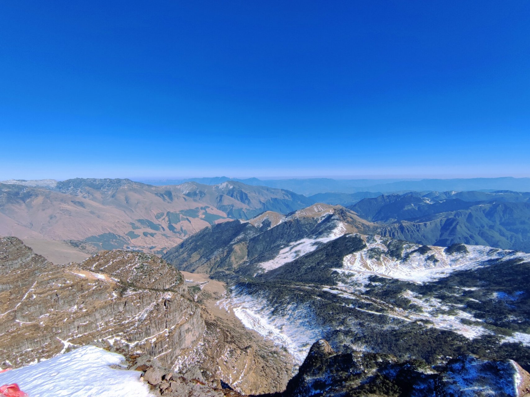 昆明徒步|轿子雪山|不可不看的冬季雪景7615 99昆明十峰之一