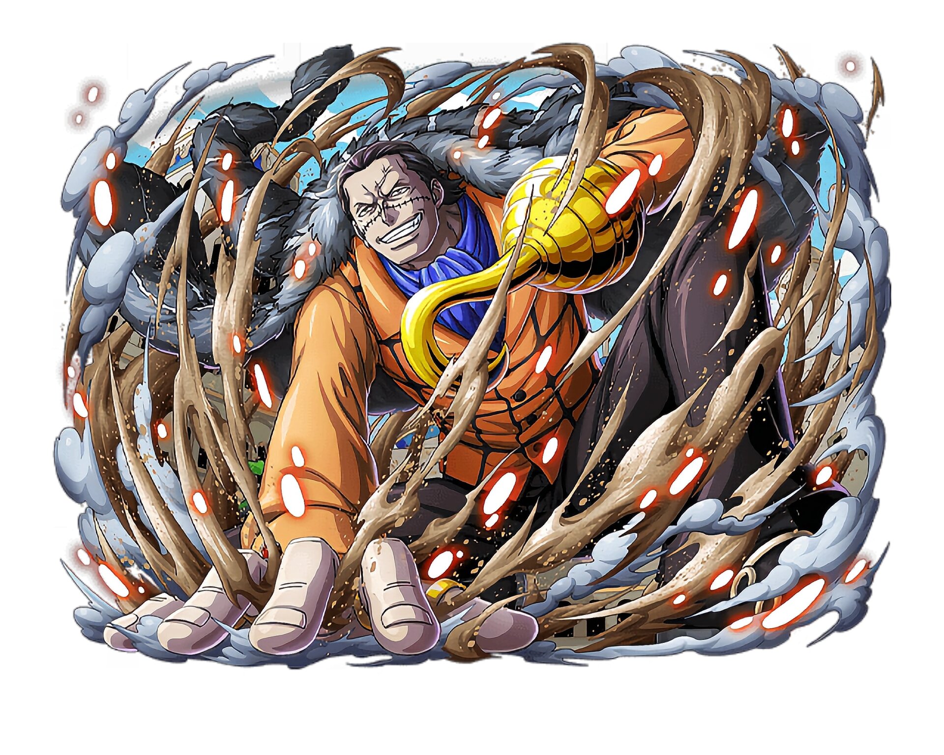 海贼王人物篇135"沙漠之王"沙·克洛克达尔