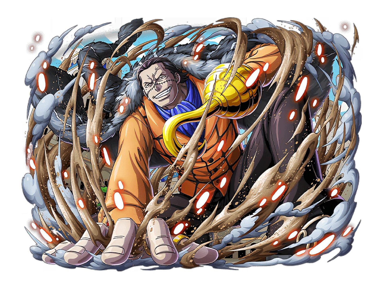 海贼王人物篇135"沙漠之王"沙·克洛克达尔 7215所属组织:十字