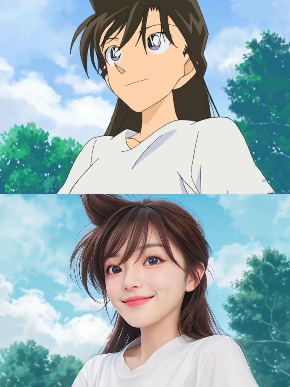 毛利兰真人出镜!