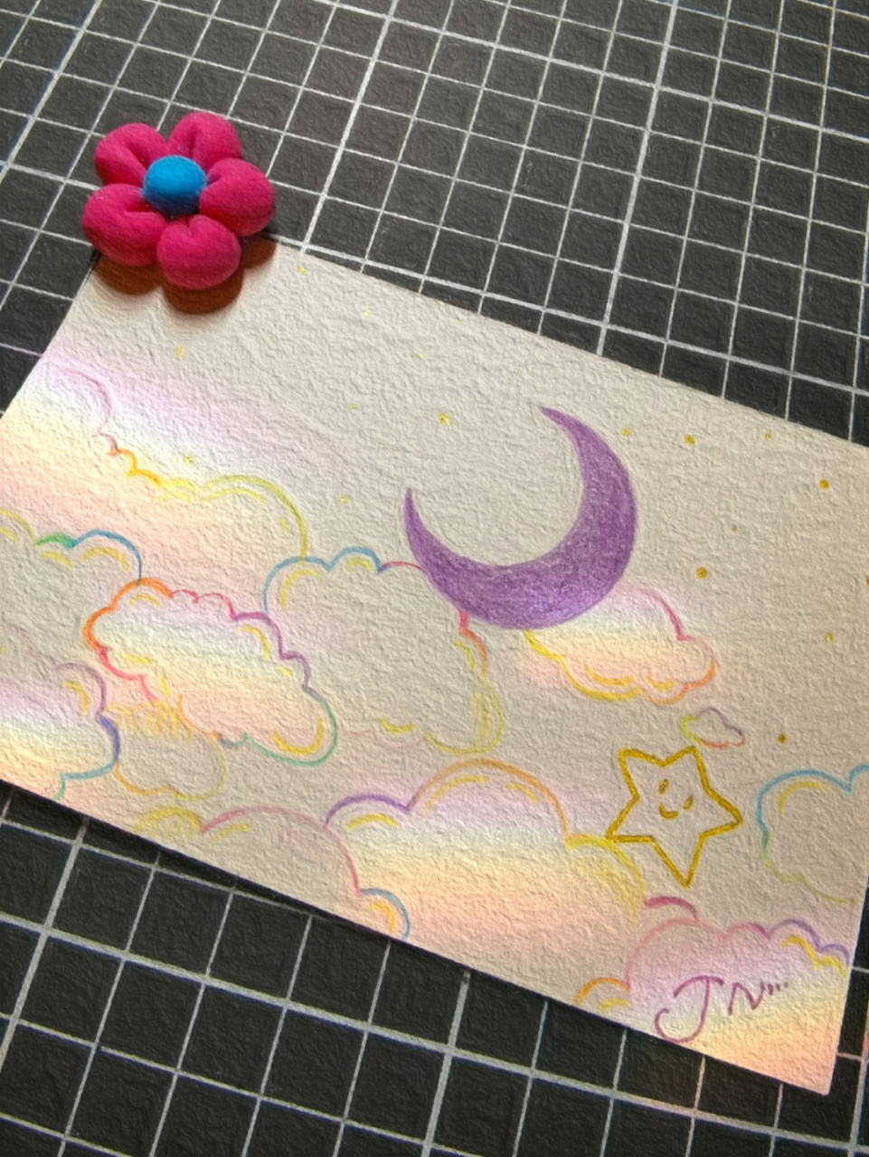 零8715 基础简笔画——可爱小云朵 这就是夏天的味道啦!