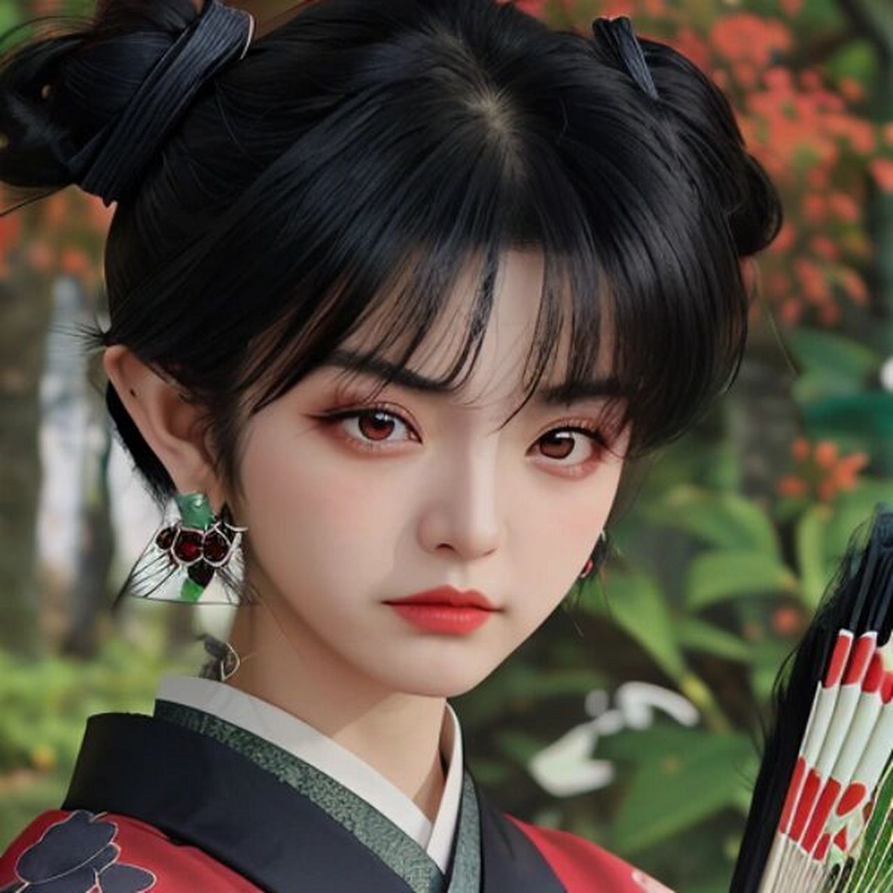 美绝,犬夜叉神乐来啦,真人出镜!