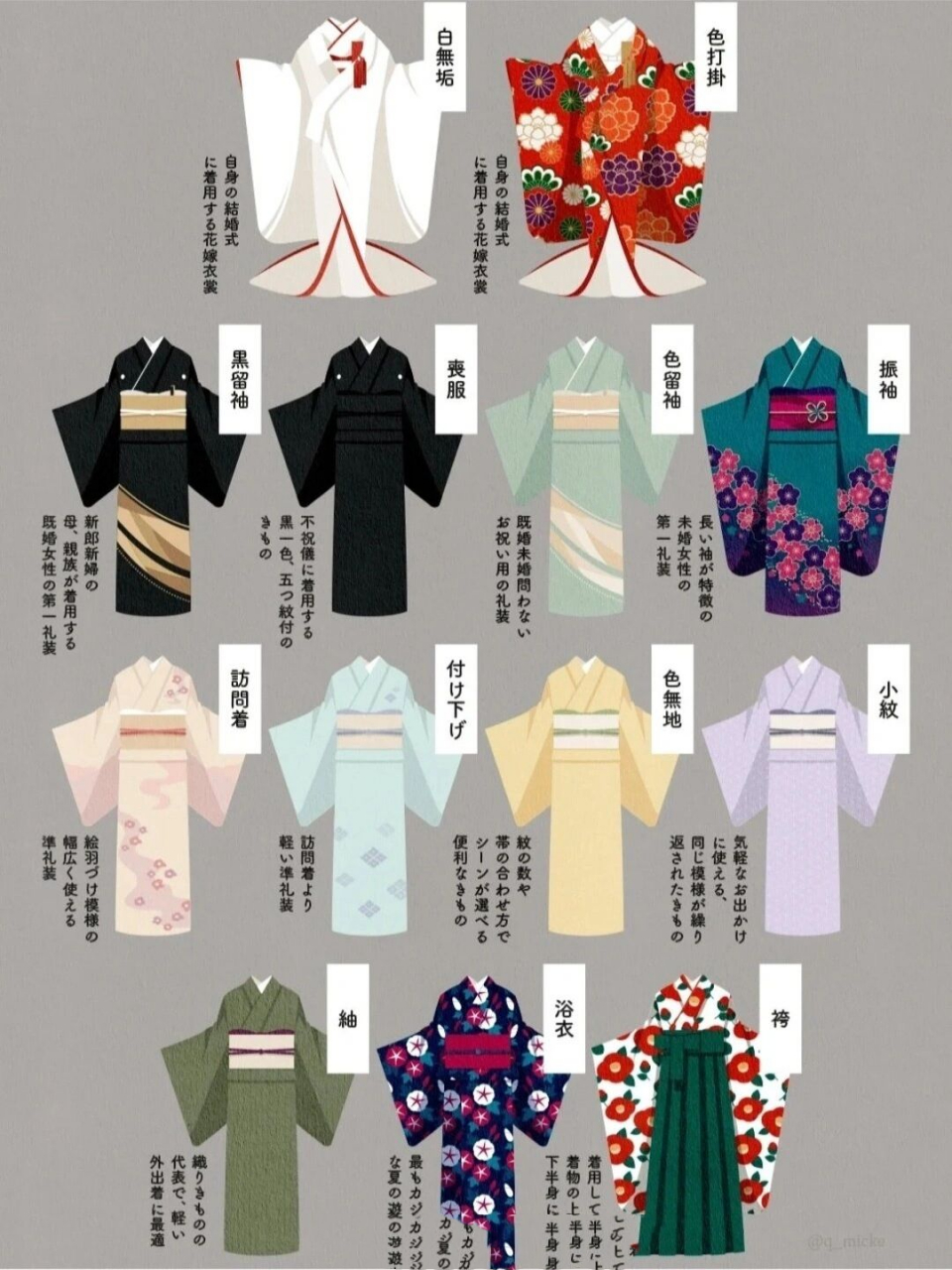 小知识|和服和浴衣的差别 看图片就觉得很漂亮的和服 一起来看看大家