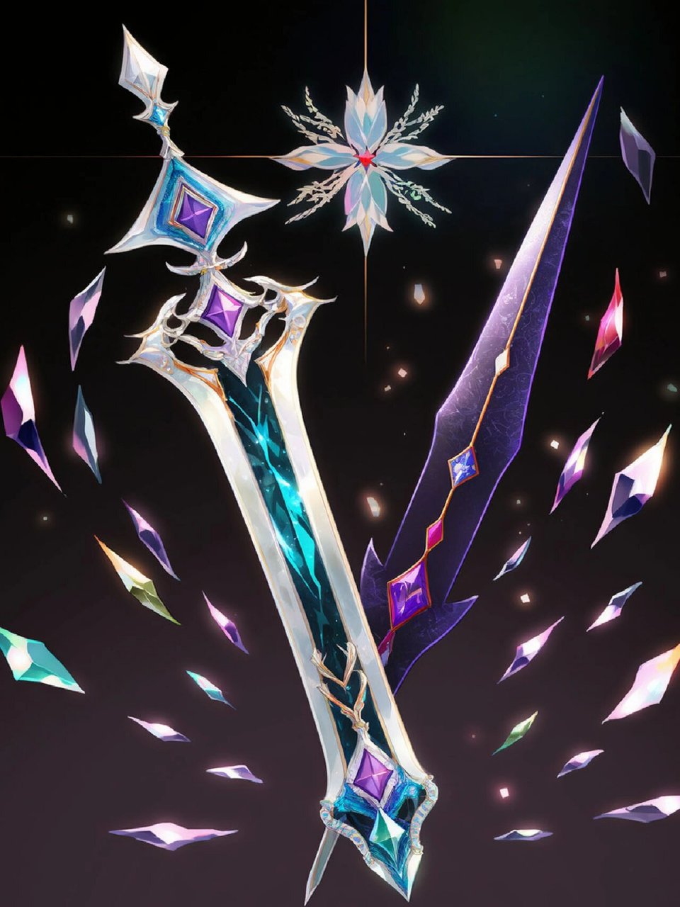 二次元冷兵器第二弹-宝石花魔法剑 闪耀的氪金力量!