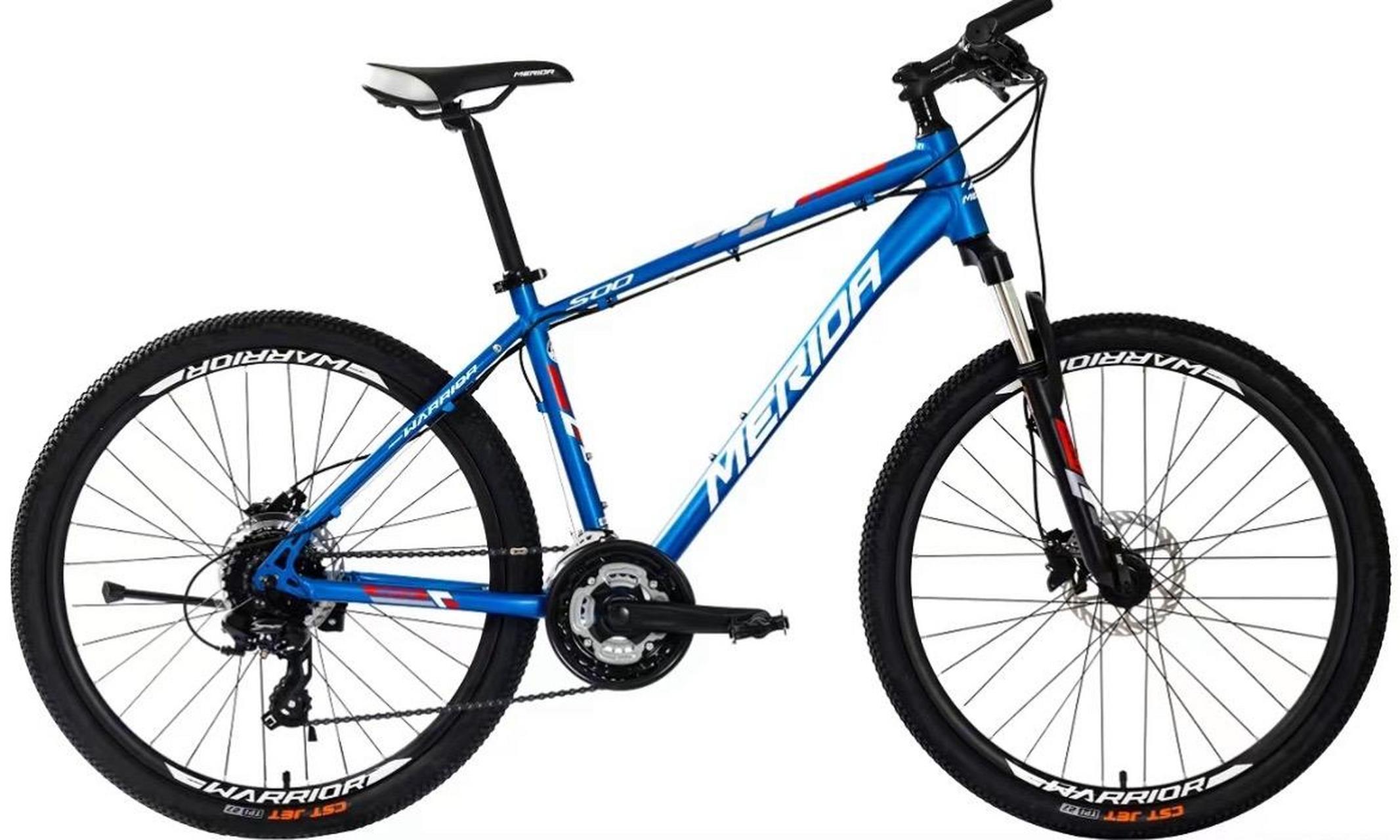 美利达-山地车系列 车型:勇士500ds 尺寸:26*15/17/19 颜色:沙克黑,野