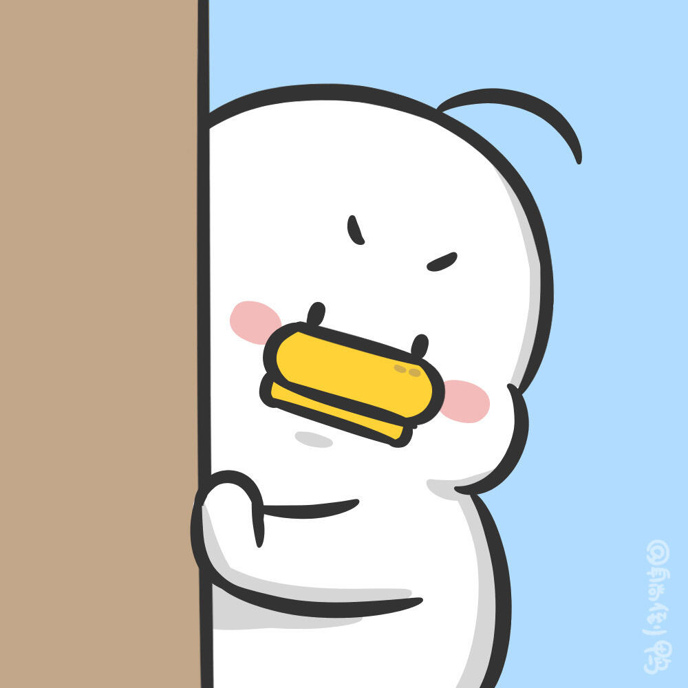 一组偷感很重的鸭鸭头像