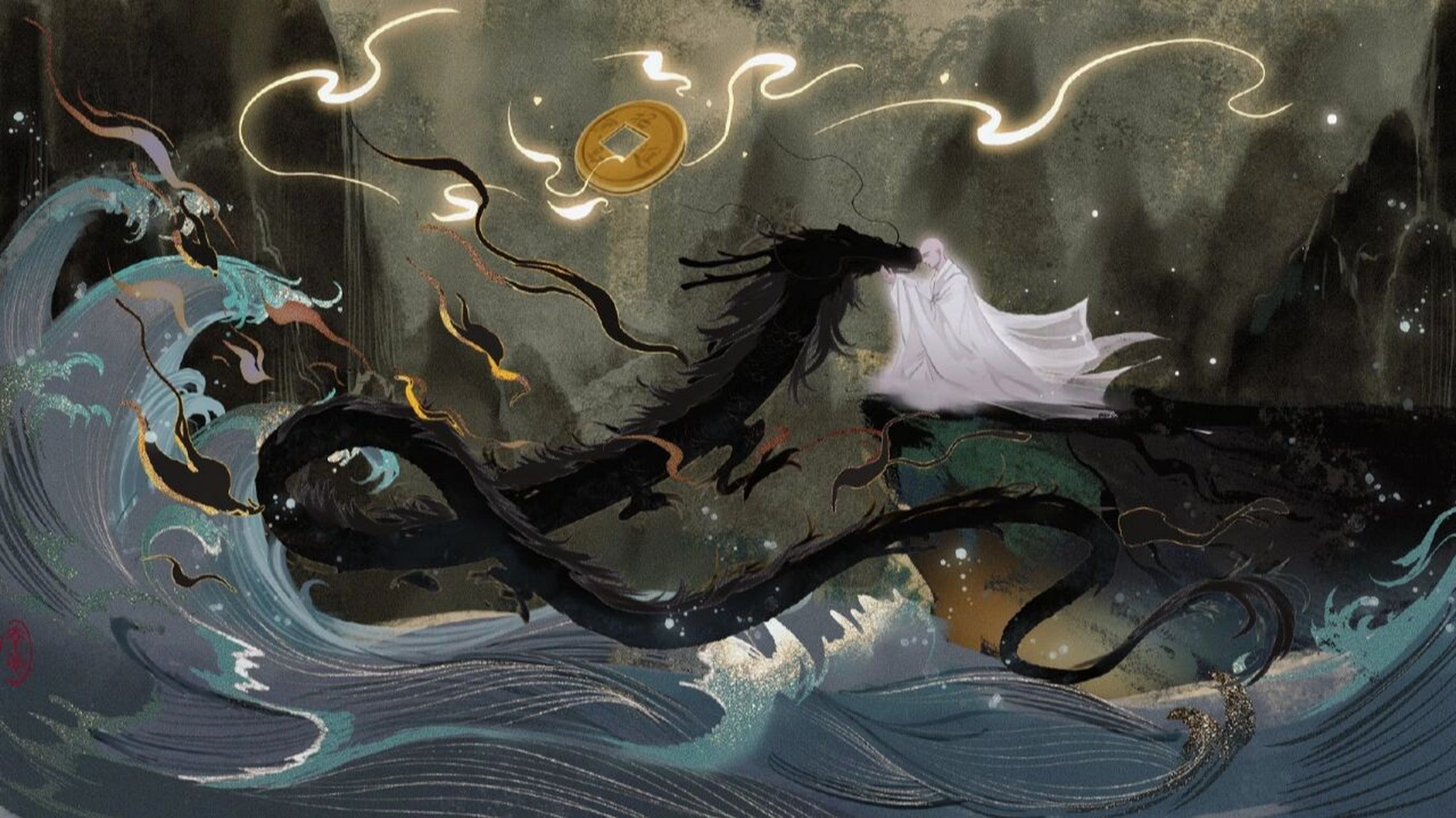 读完铜钱龛世的一点点余温 看完铜钱龛世了,木苏里太太的文还是那么绝