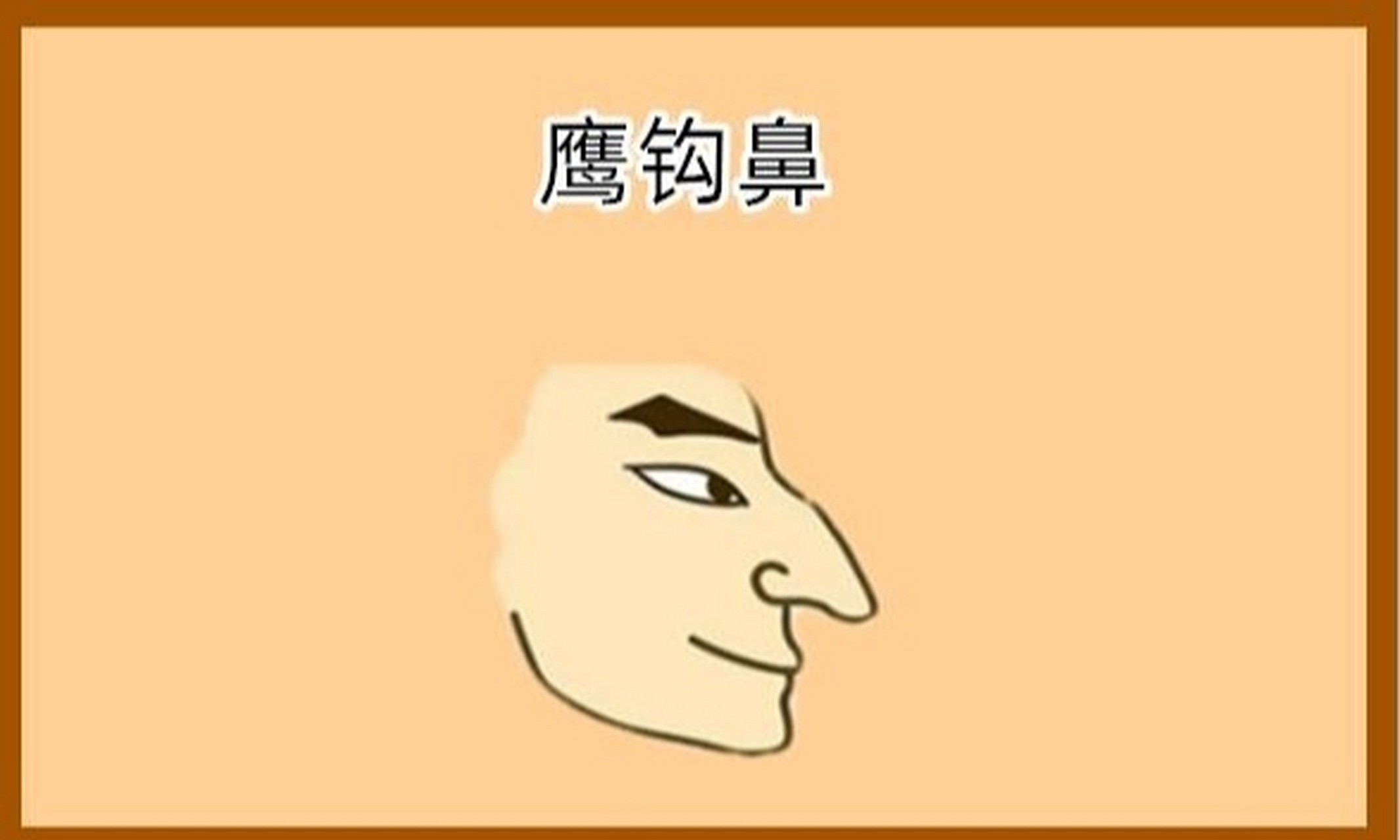 鼻如鹰嘴,取人脑髓 鹰钩鼻指的就是鼻梁比较薄,没有肉突出,鼻头的前端