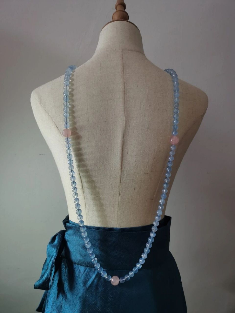 客定海蓝宝朝珠图透