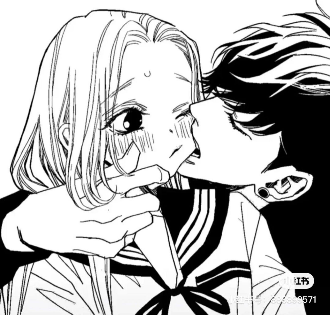 哇你有口臭喔|情侣头像 在小红书看到p3的图,觉得特别有感觉就参考了