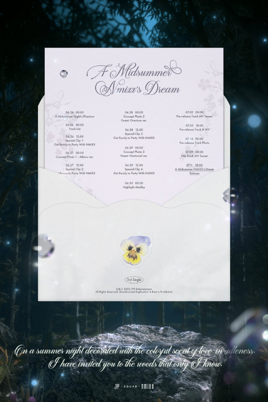 230621官方更新  3rd single a midsummer nmixxs dream  party