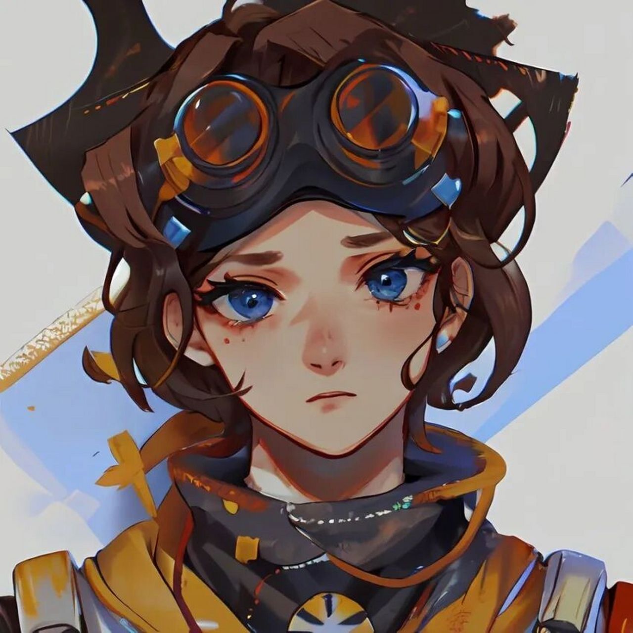 地平线头像 |apex 炼的五张二次元风格地平线,基本是1024*1024的正