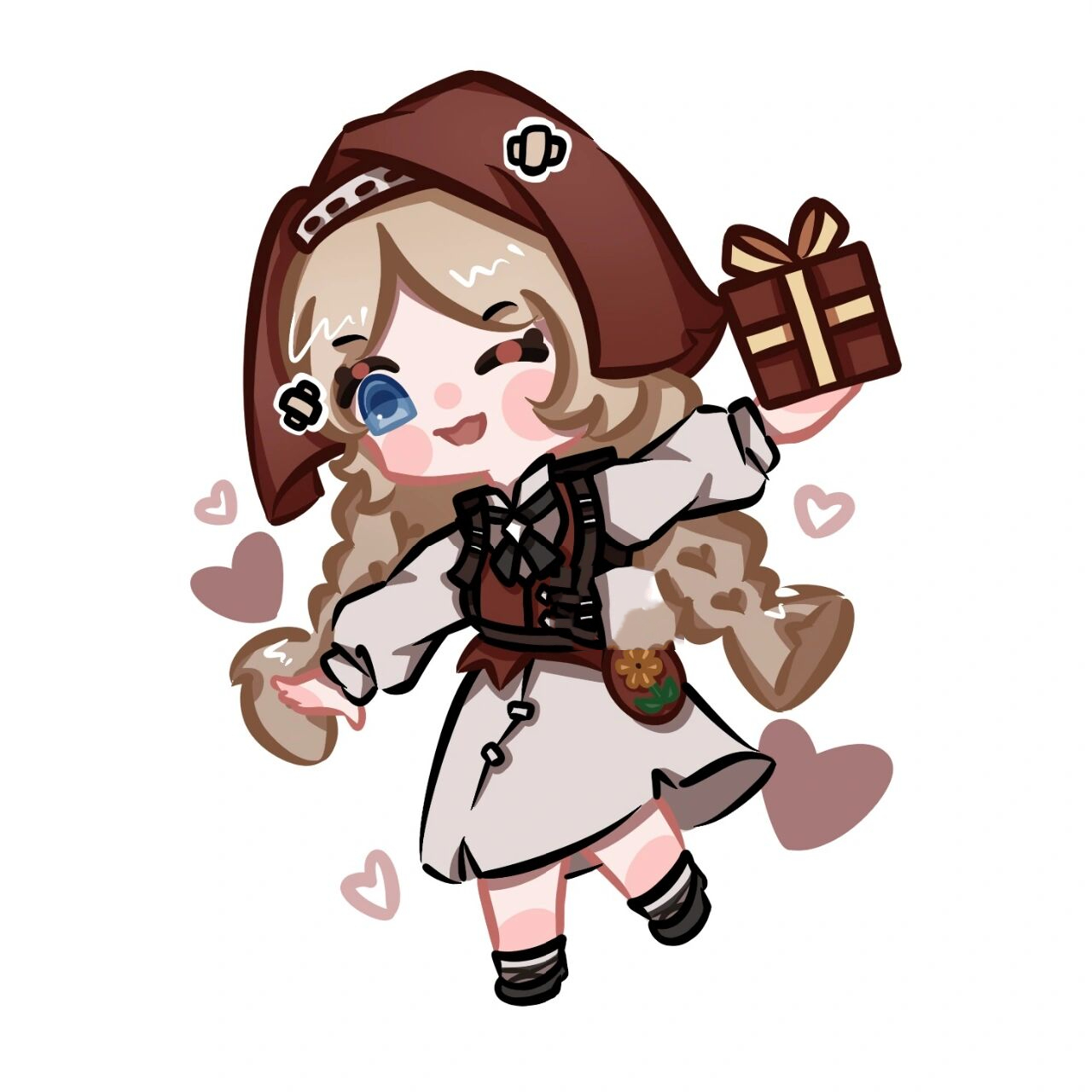 procreate扣扣人丨q版丨玩具商79