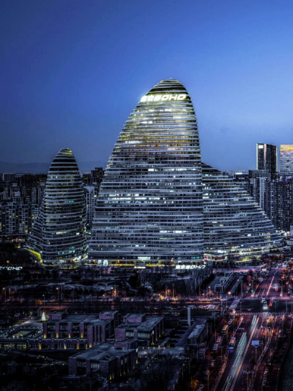 望京soho 望京熊猫 打卡北京市望京地标 北京地标,朝阳区网红地标打卡