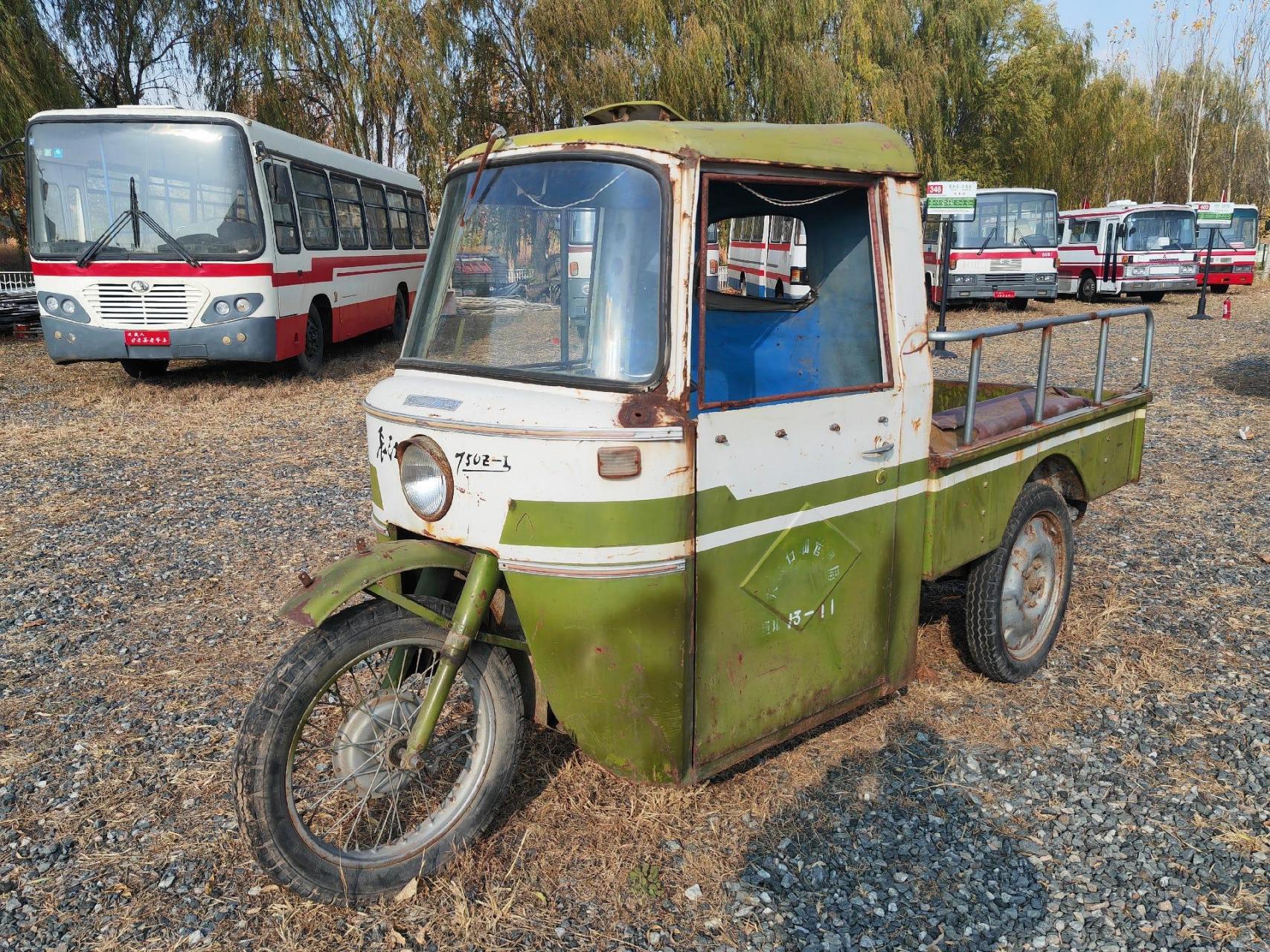 80年代的神车长江750正三轮,一代人的记忆