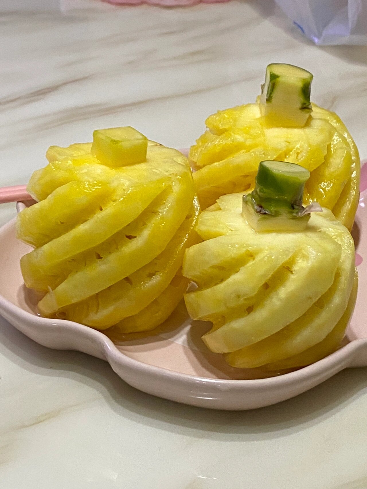 泰国小菠萝真的太太太好吃啦!我一口气能吃5个!