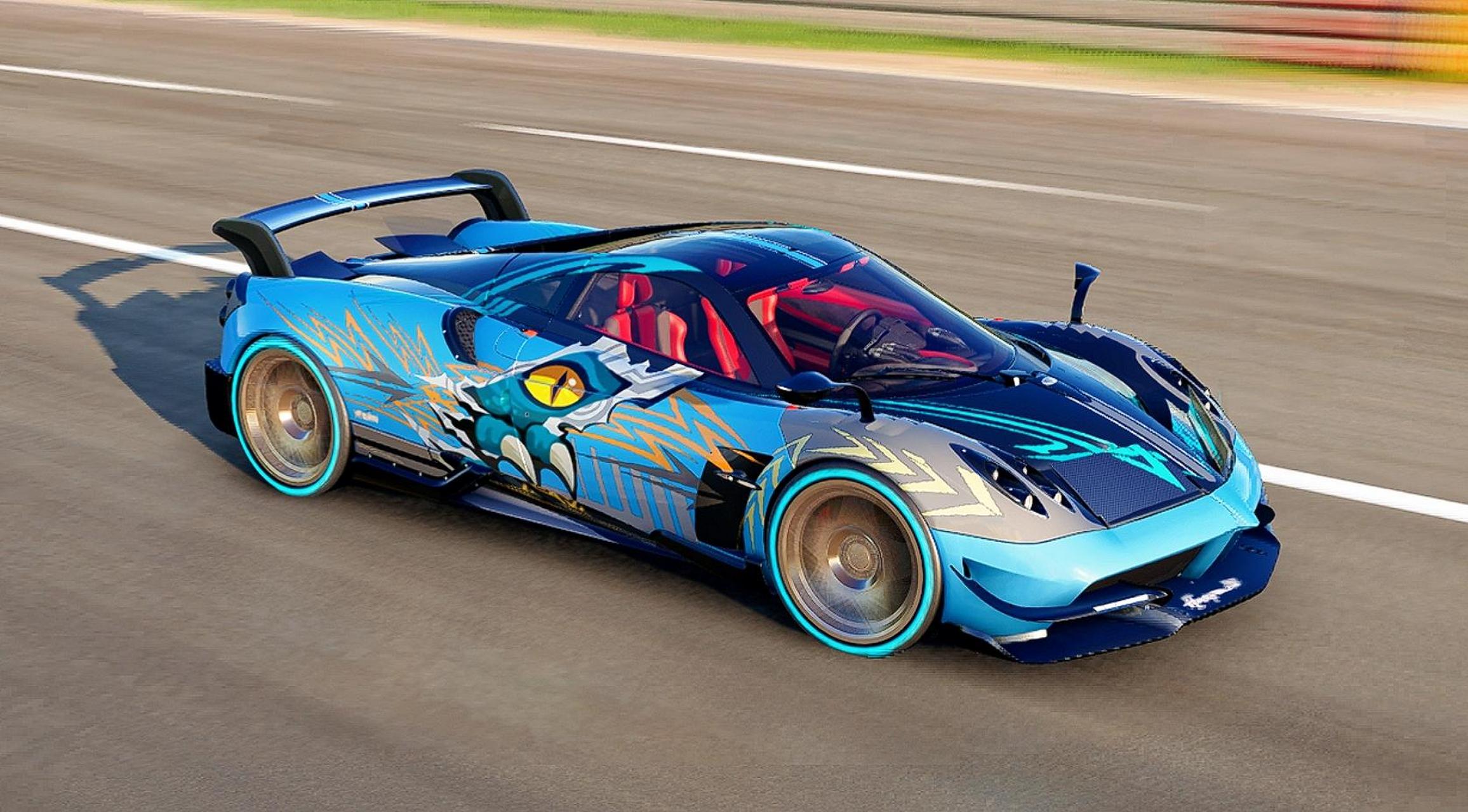 巅峰极速风神帕加尼涂装合集!巅峰极速巅峰学院 风神帕加尼