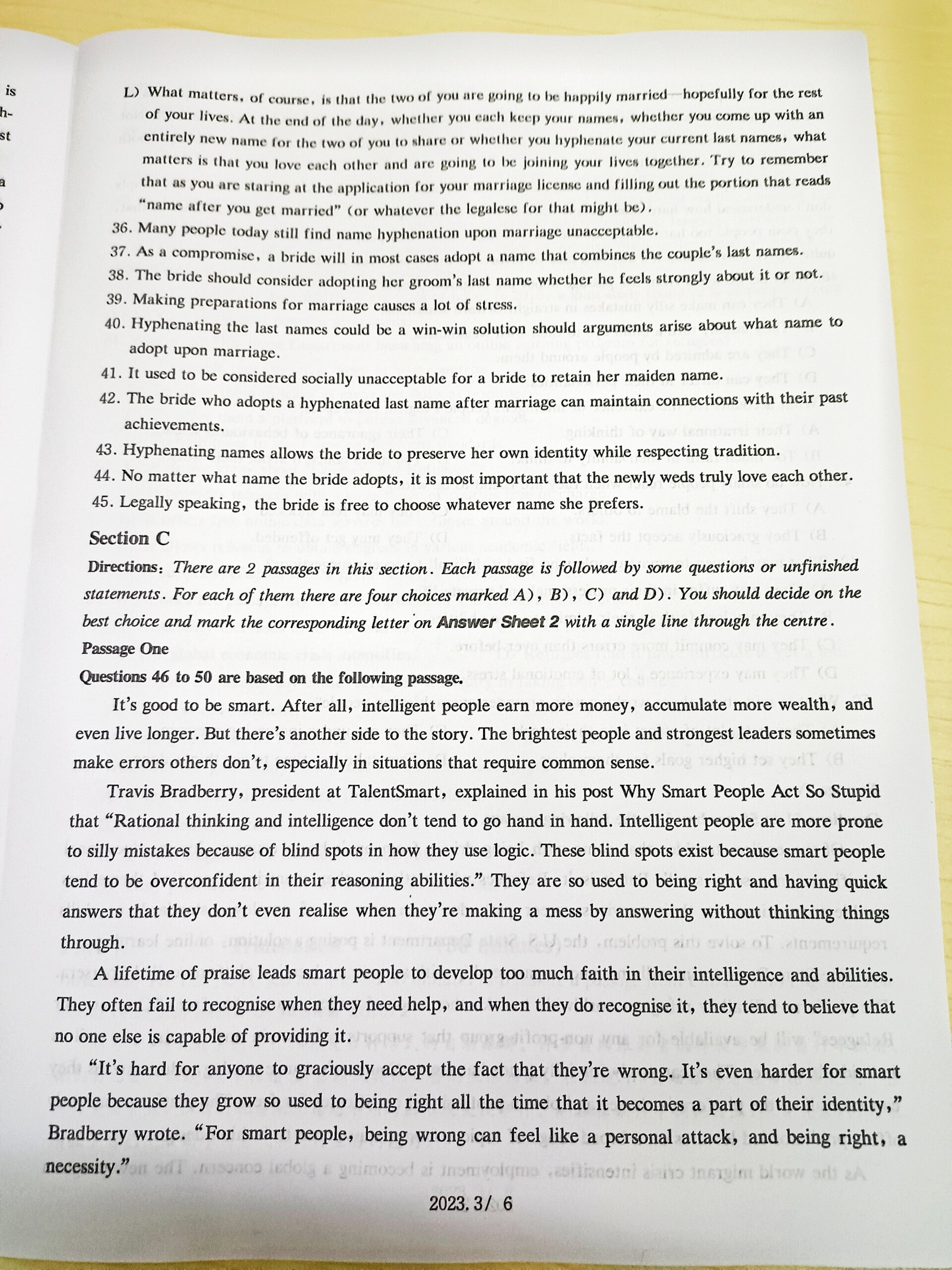 2023英语四级答案6月_2023英语四级答案 2023英语四级答案6月_2023英语四级答案