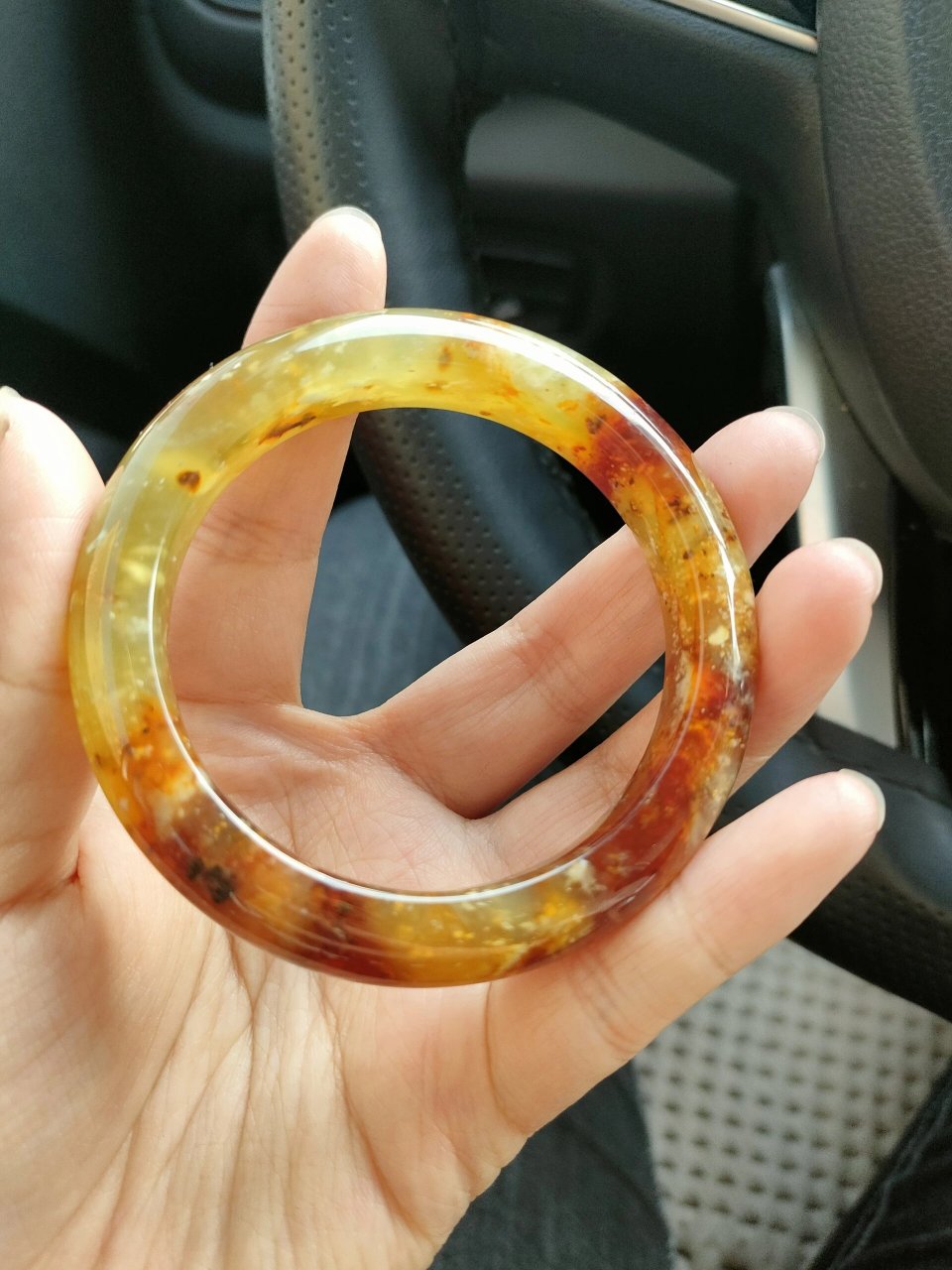 岫玉手镯# #辽阳红手镯# #岫玉