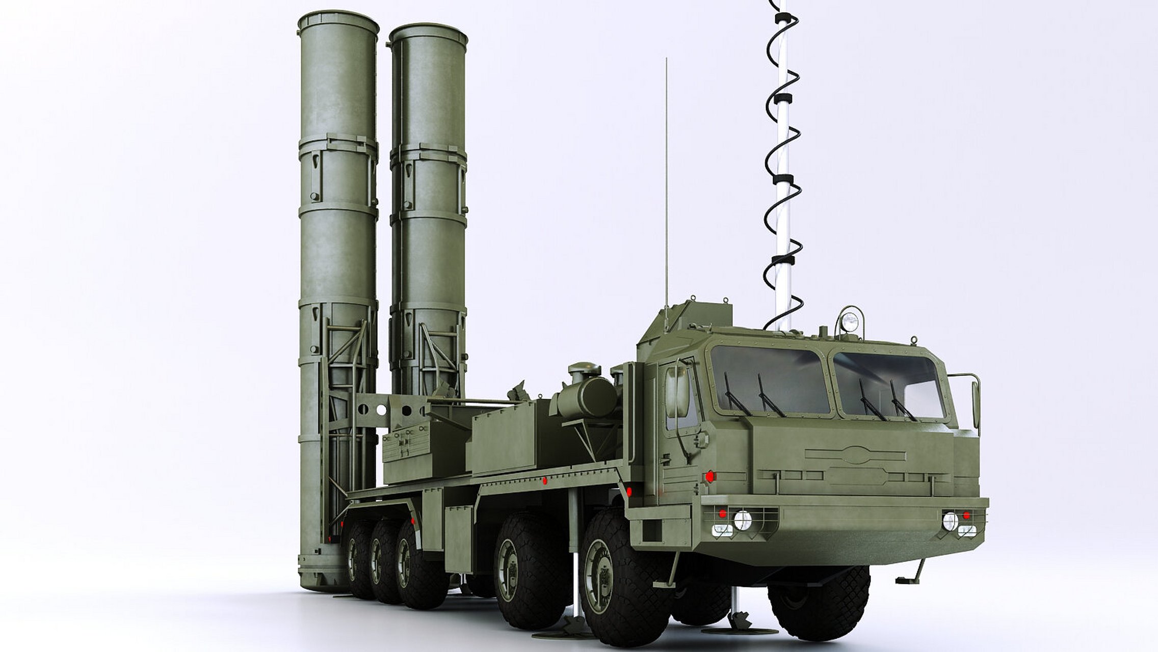 俄罗斯 s-500普罗米修斯防空导弹系统 发射及运输车 9a83mk