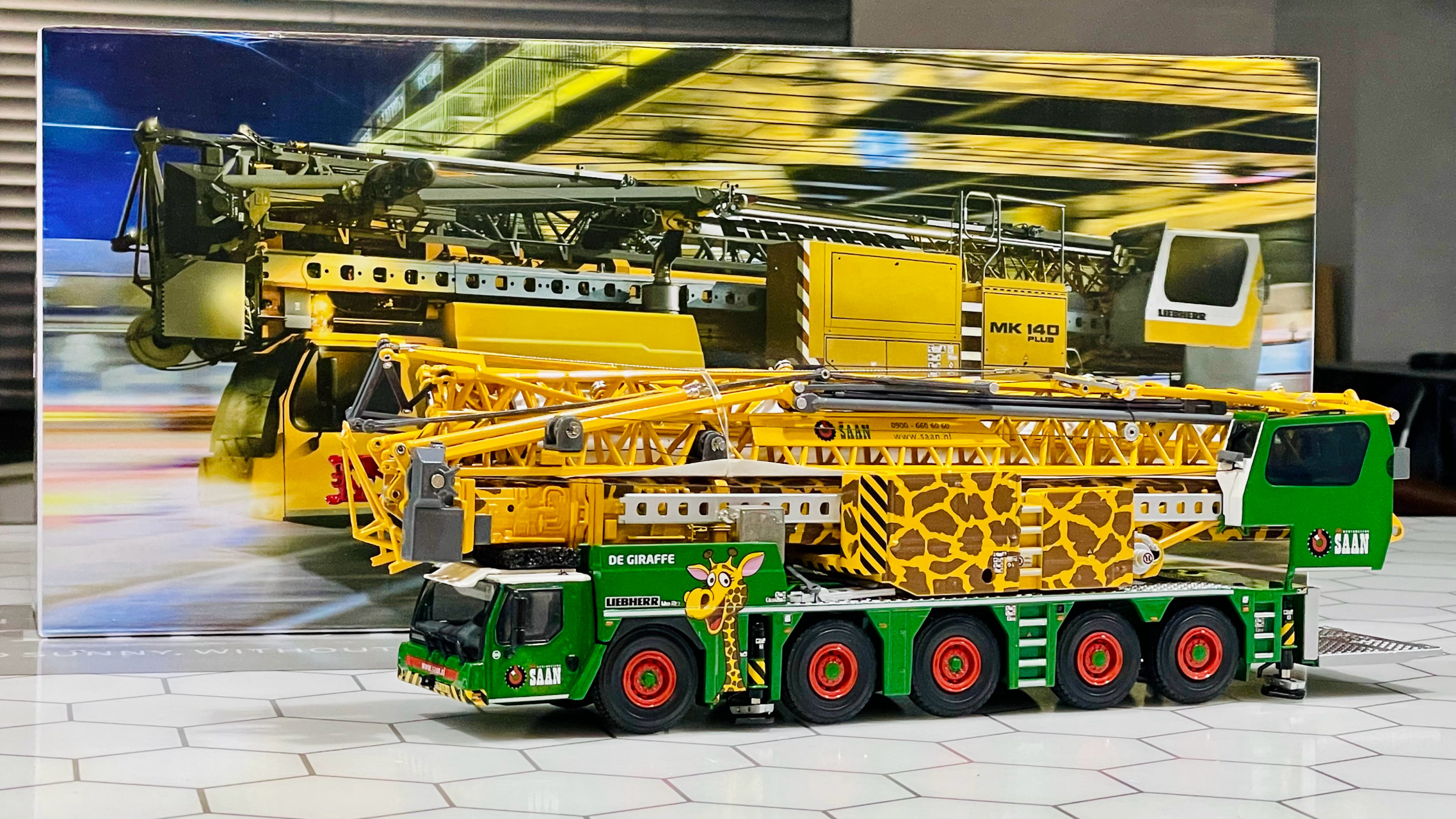 我的长颈鹿到了……配件好复杂啊……利勃海尔 mk140 [馋嘴]