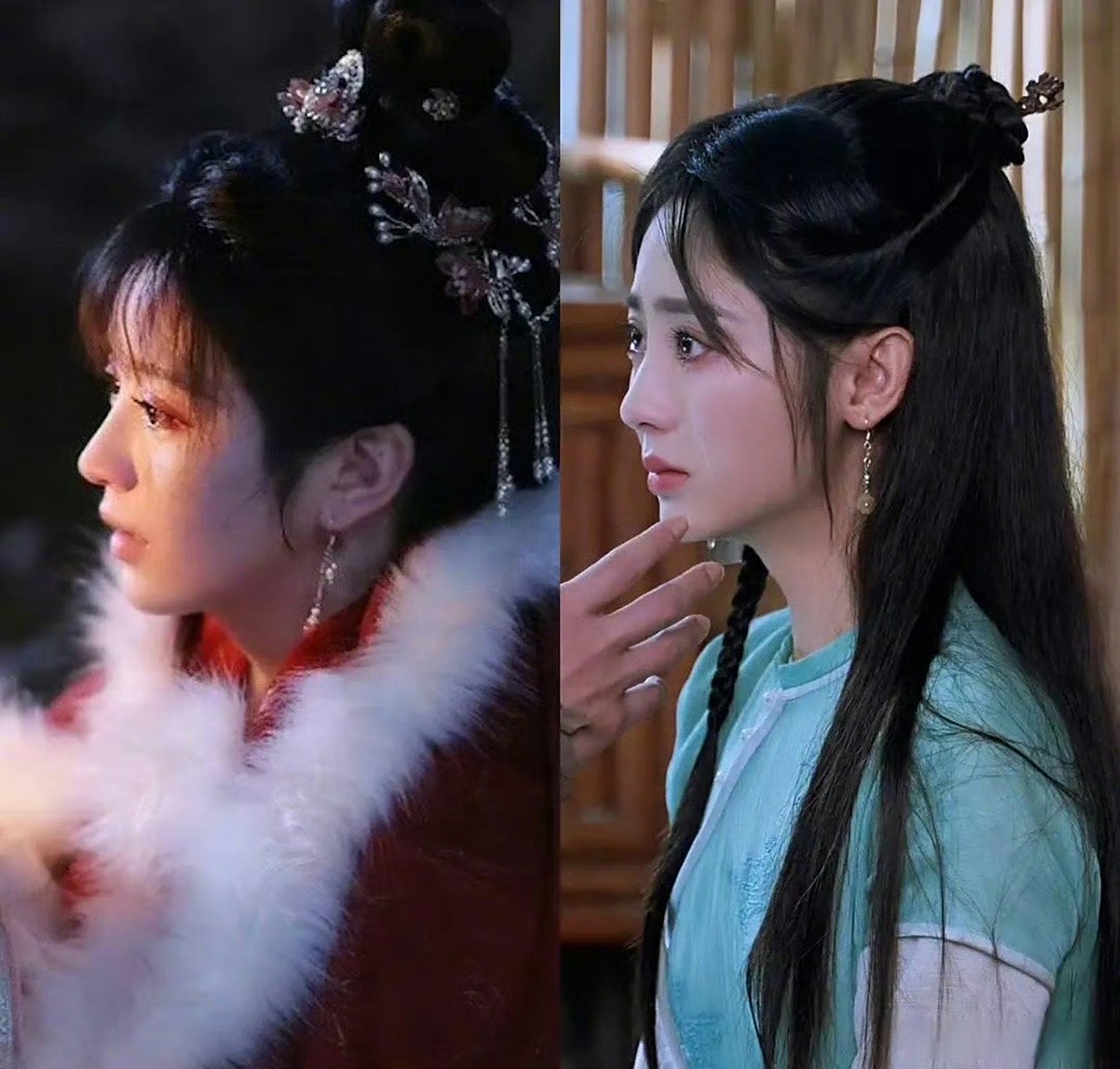 田曦薇撞脸邢菲?你们觉得她俩像吗?