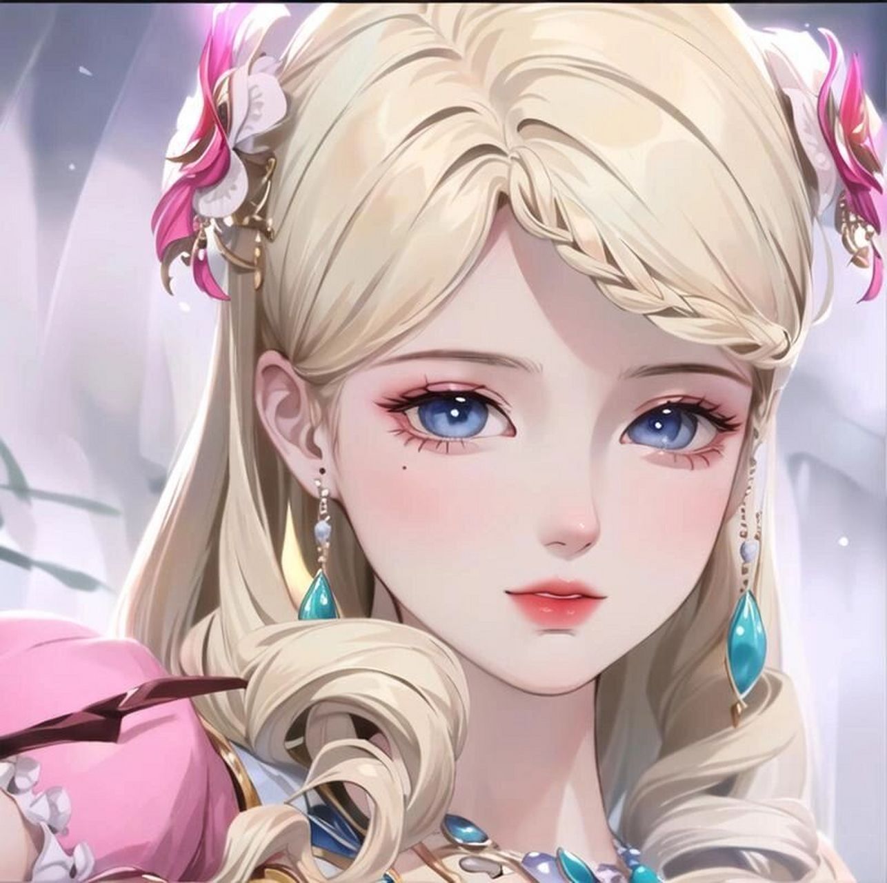 灵公主ai图片头像(3) 9815水印 禁止盗图 美图秀秀