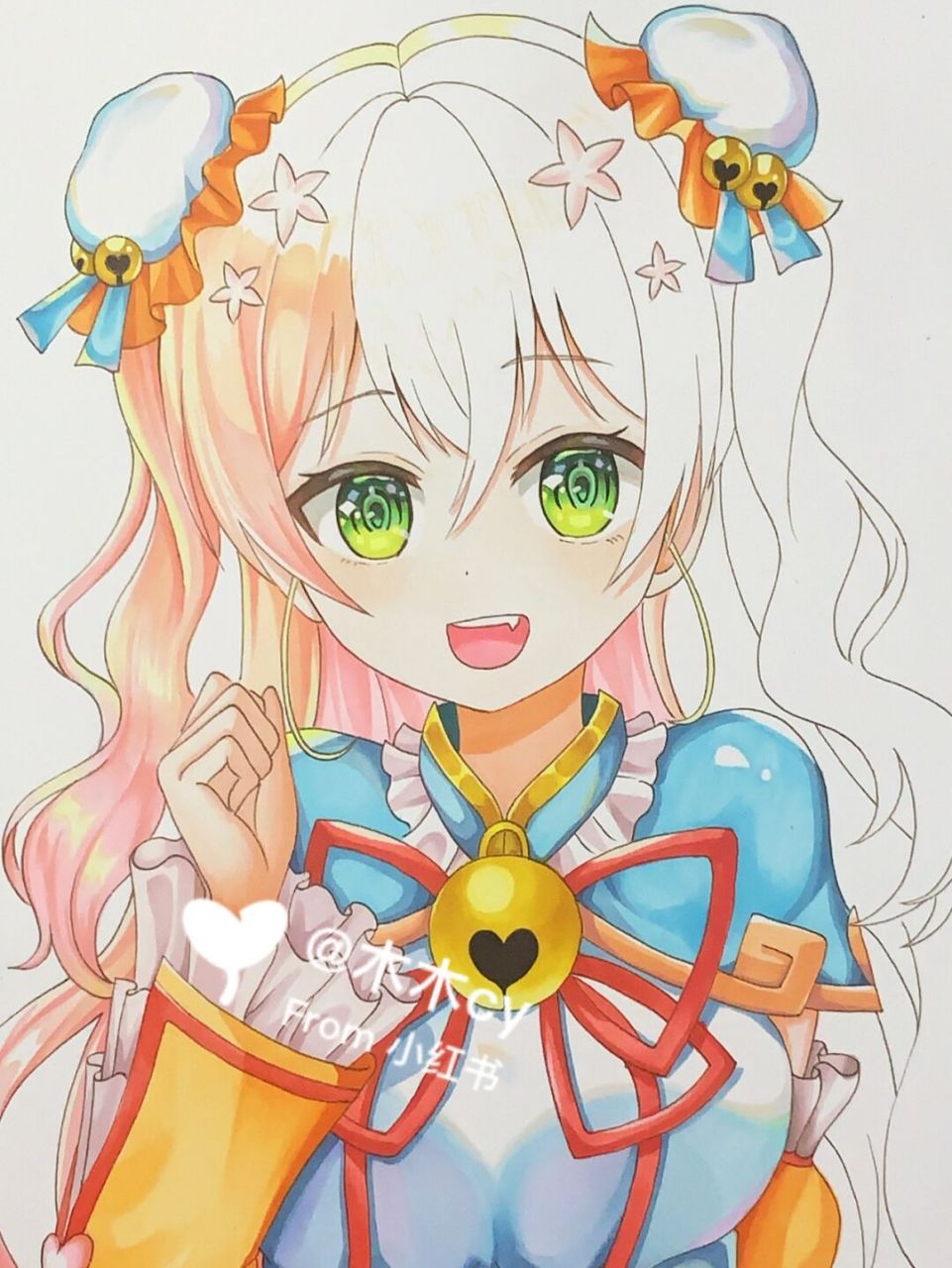 动漫人物 画不动了,发个半成品[失望] #动漫热番推荐# #动漫# #动漫