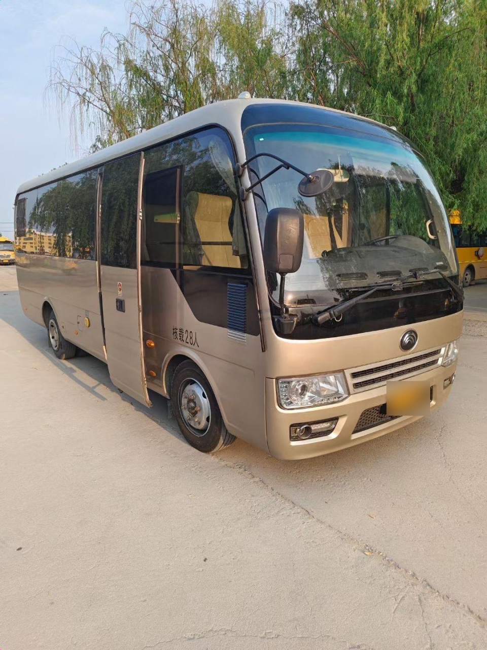 18年5月上牌宇通6729dt5!非营运28座国五排放!康明斯发动机!原车原版!