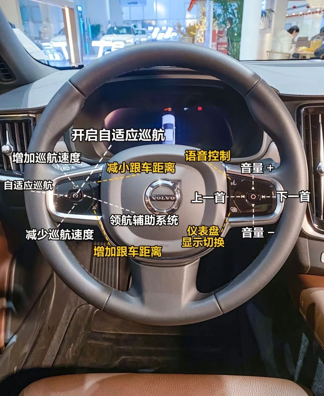 沃尔沃s90功能按键收集来喽   你想知道的我都有 不买s90都没有理由