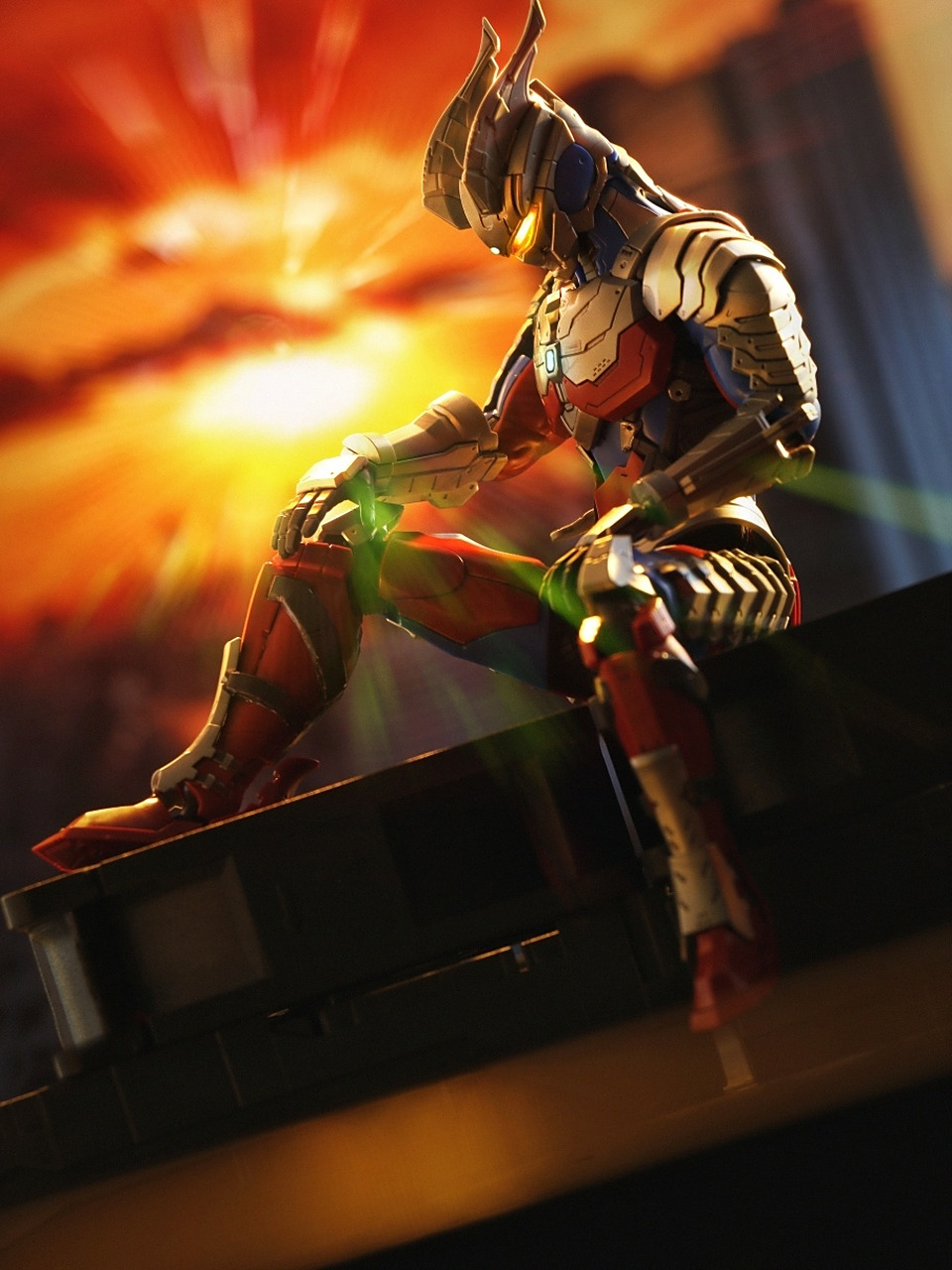 机动奥特曼 赛罗装甲 #奥特曼#