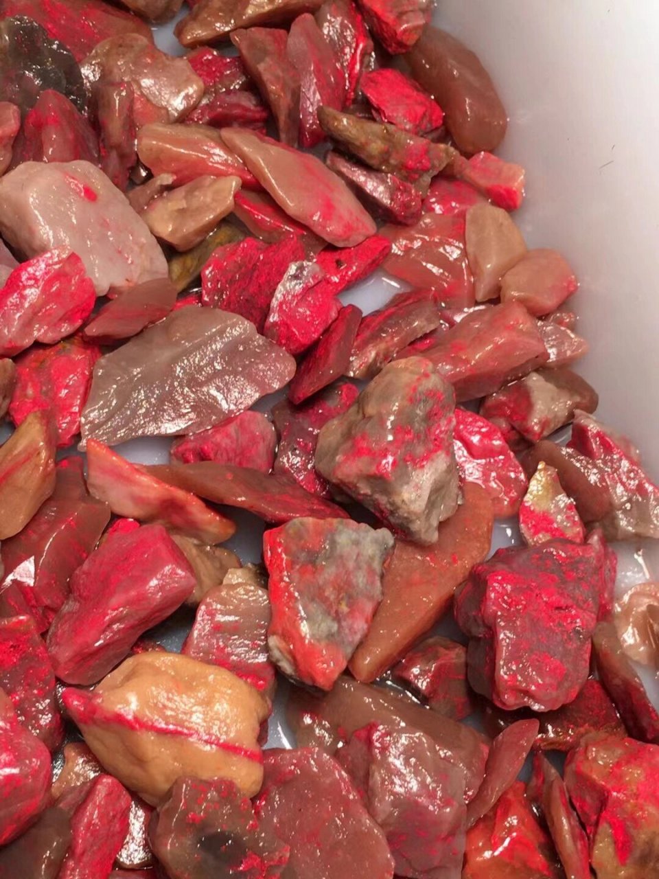 鸡血石原石 昌化鸡血石原石