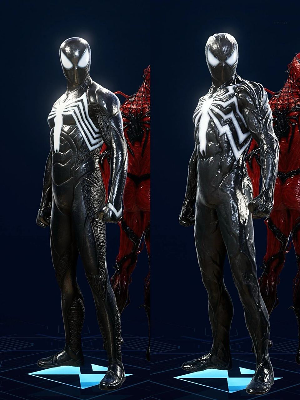 漫威蜘蛛侠2最细节的部分 最细节的部分就是被共生体附身不同时期,pp