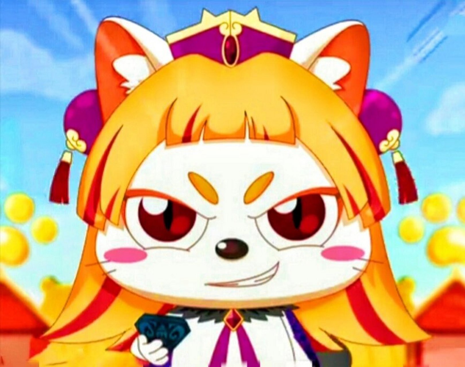 可爱的皓月公主和明日公主.