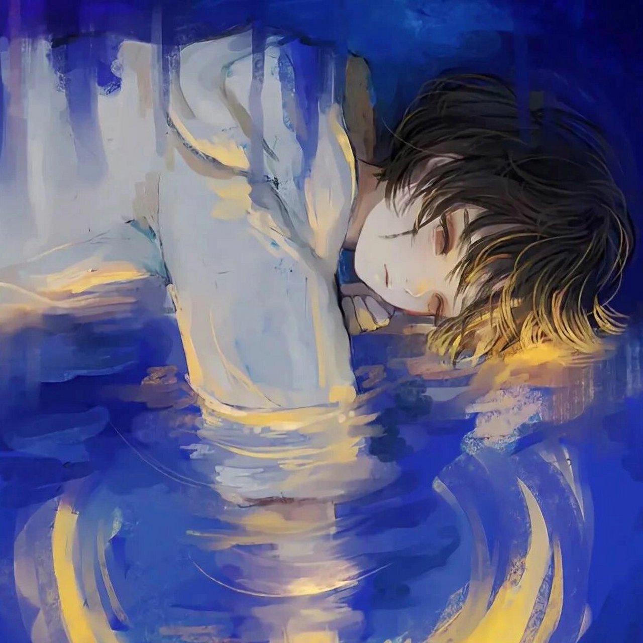 『蓝色系超绝男头』 浪漫至死不渝 『主页还有更多宝藏头像,保证高质!