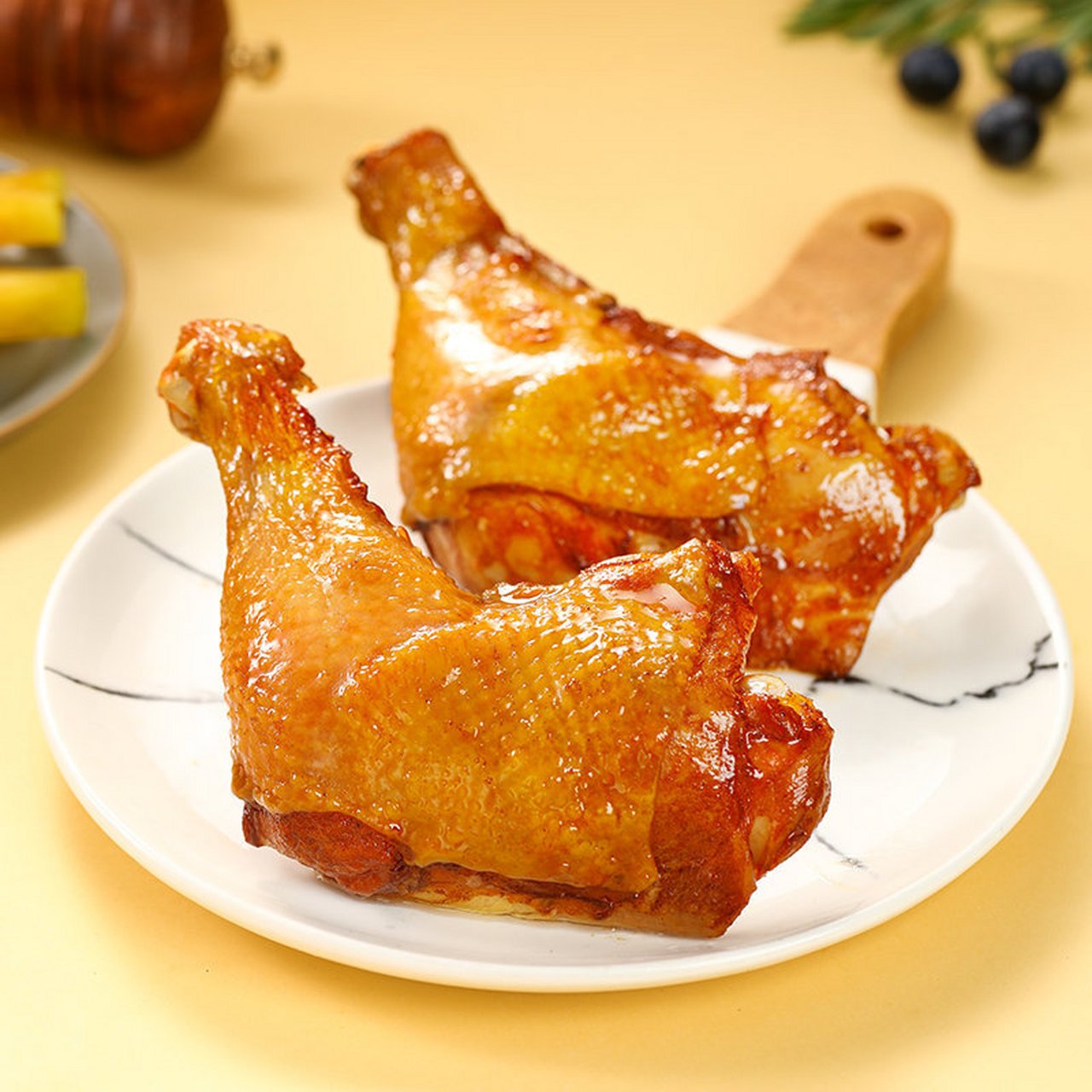 圣农霸气大号鸡大腿4包卤香味6包,59.9入!