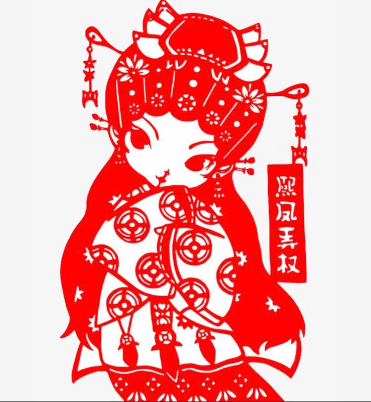 手工:纸工,刻纸系列——金陵十二钗