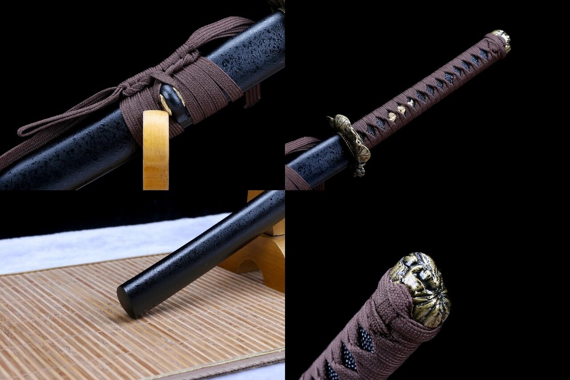 弯款唐刀 唐刀,刃口坚硬可劈可砍破甲,这是和日本刀的区别 高硬度t10