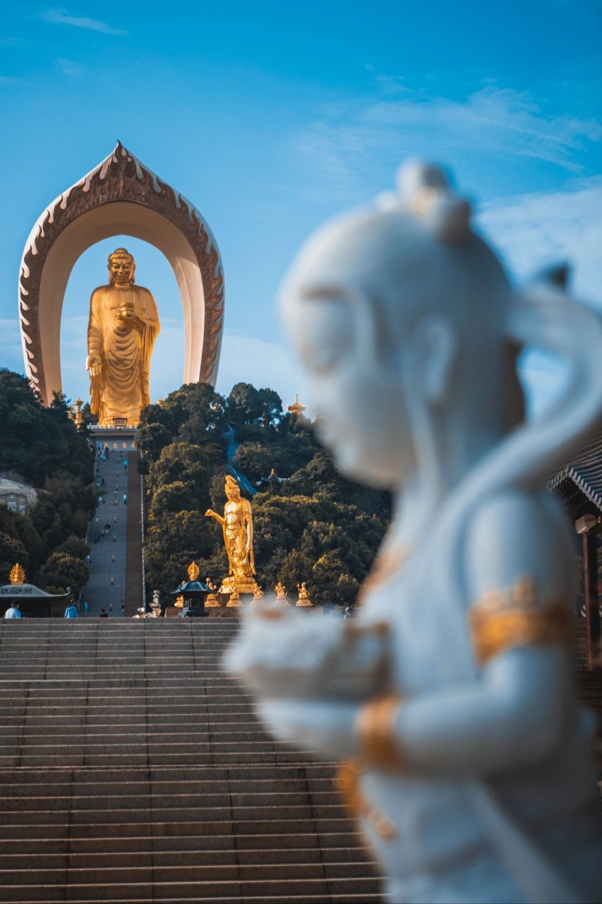 江西九江‖东林大佛‖免门票景点打卡 位置	:江西省九江市温泉镇105