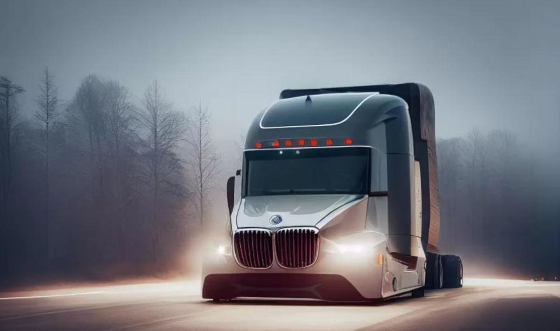 宝马 如果宝马制造商看到这样的卡车,是不是有种想生产的感觉