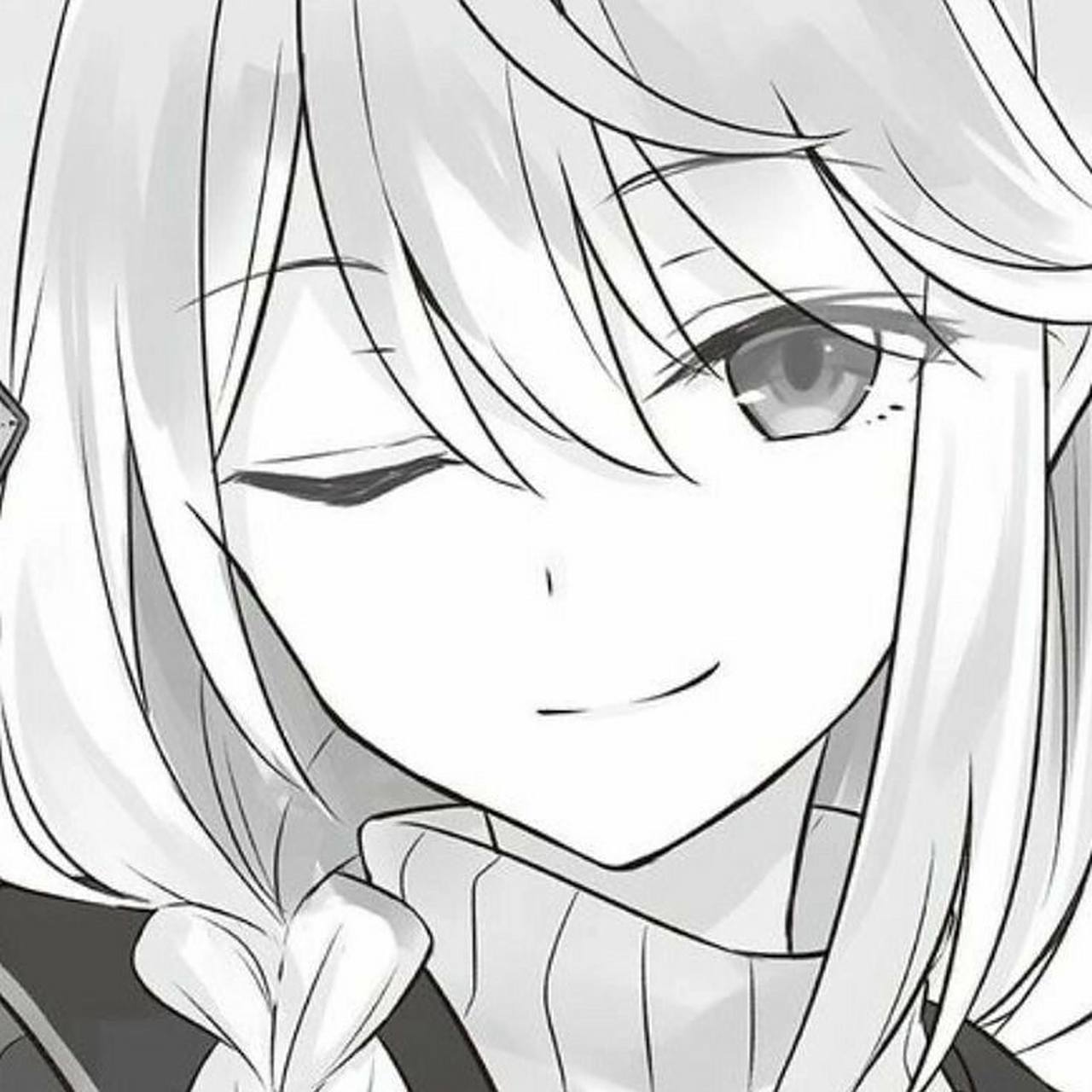 95黑白高冷|93动漫少女头像|清冷感01 现在的我你爱理不理