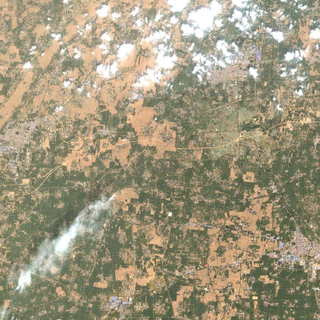 2022年5月29日11时05分41秒欧洲空间局哨兵2号(sentinel-2)观测卫星在