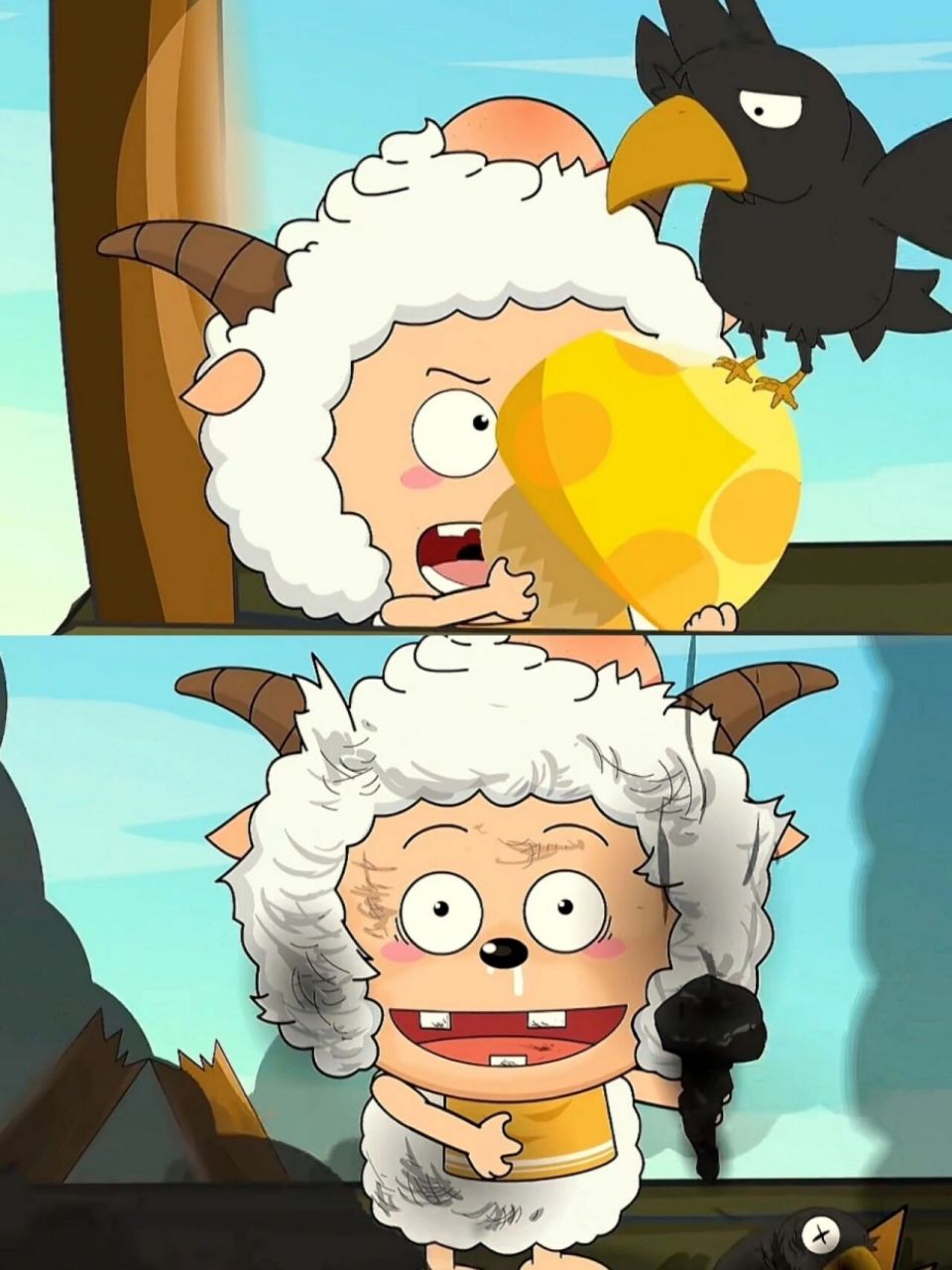 拥有超能力的懒羊羊可不是好欺负的